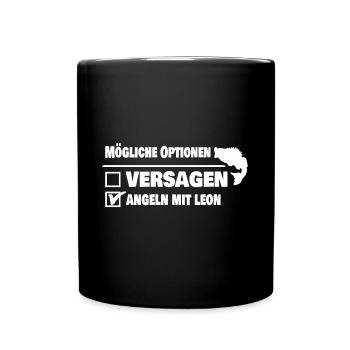 Angel Leon - Tasse einfarbig - Schwarz - Vorne