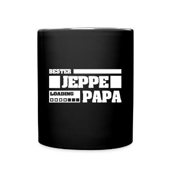 Geschenk für Jeppe - Tasse einfarbig - Schwarz - Vorne
