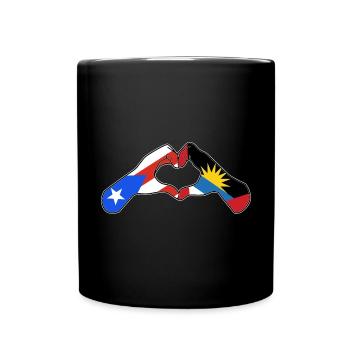 Drapeau d’Antigua-et-Barbuda - Mug uni - noir - Devant