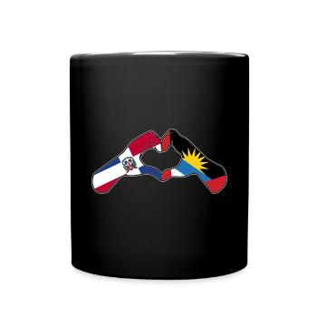Drapeau d’Antigua-et-Barbuda - Mug uni - noir - Devant