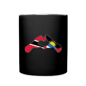 Drapeau d’Antigua-et-Barbuda - Mug uni - noir - Devant