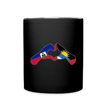 Drapeau d’Antigua-et-Barbuda - Mug uni - noir - Devant