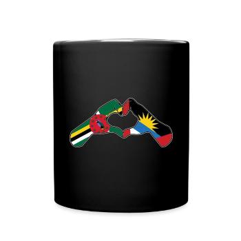Drapeau d’Antigua-et-Barbuda - Mug uni - noir - Devant