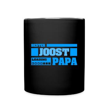 Joost as a first name - Full Colour Mug - black - Front