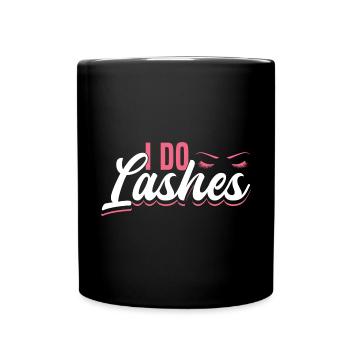 Makeup Artist Beautician & - Tasse einfarbig - Schwarz - Vorne