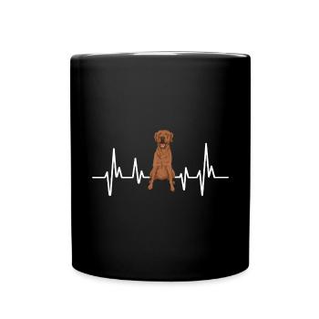 Foxred Labrador Fox Red Labrador Retriever - Full Colour Mug - black - Front