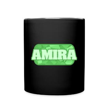Gesundheit Amira - Tasse einfarbig - Schwarz - Vorne