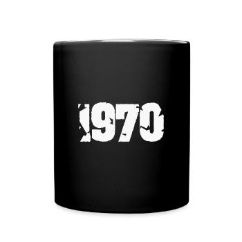 Born in 1970 - Full Colour Mug - black - Front