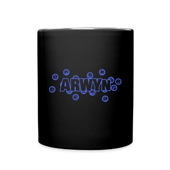 Liebe Arwyn - Tasse einfarbig - Schwarz - Vorne