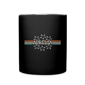 Gift for Aurelia - Full Colour Mug - black - Front
