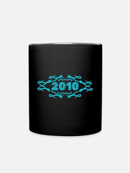 2010 - Tasse einfarbig - Schwarz
