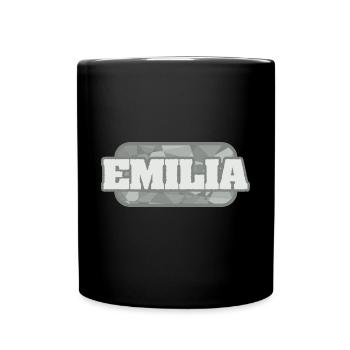 Gift for Emilia - Full Colour Mug - black - Front