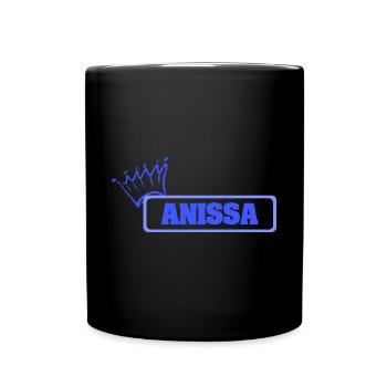 Schwester Anissa - Tasse einfarbig - Schwarz - Vorne