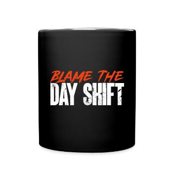 Night Shift Nurse - Full Colour Mug - black - Front