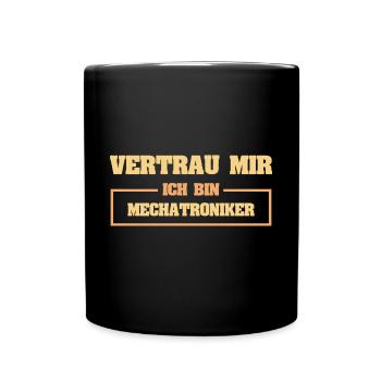 Gift for Mechatronics Technician - Full Colour Mug - black - Front
