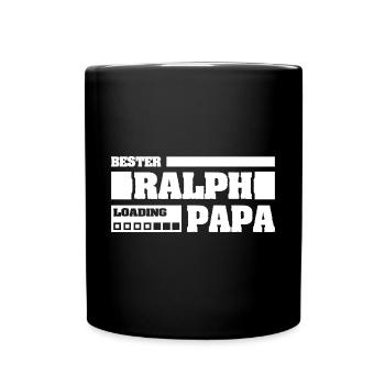 First name Ralph - Full Colour Mug - black - Front