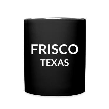Frisco, Texas, États-Unis - Mug uni - noir - Devant