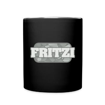 Fritzi - Tasse einfarbig - Schwarz - Vorne