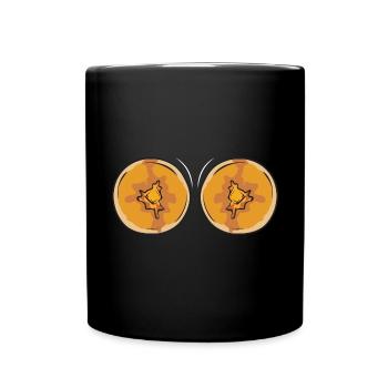 Pancake Breakfast Pancakes - Full Colour Mug - black - Front
