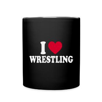 Wrestling - Full Colour Mug - black - Front