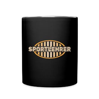 Physical education teacher as a job - Full Colour Mug - black - Front