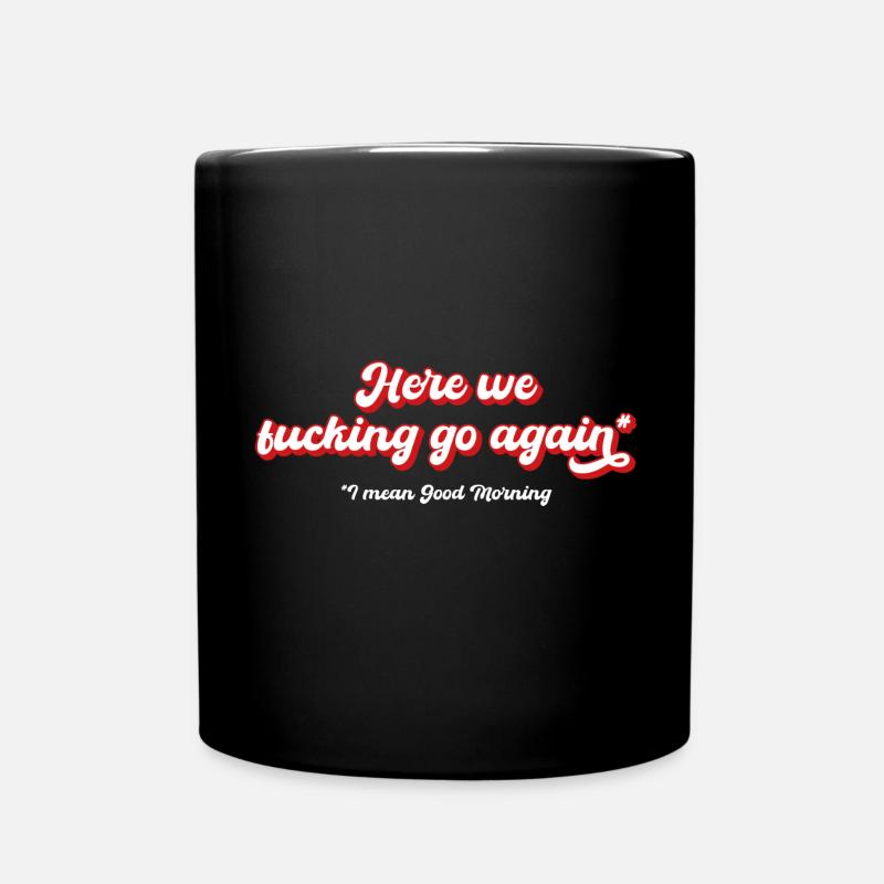 Lundi Fun Work Dire Drôle Week-end - Mug uni - noir