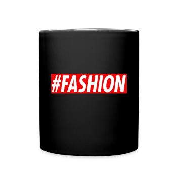 #Fashion - Full Colour Mug - black - Front