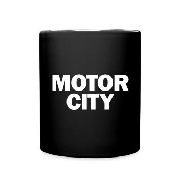 Motor City Graphic - Full Colour Mug - black - Front