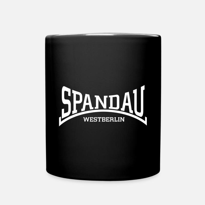 spandau westberlin - Tasse einfarbig - Schwarz