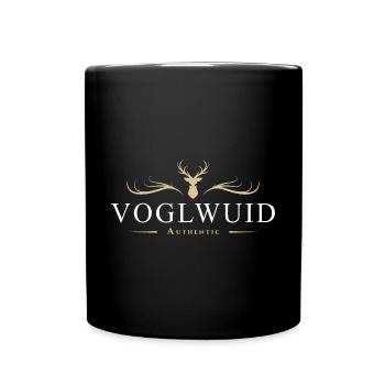 Voglwuid Bayern bayerisch boarisch bayrisch Spruch - Tasse einfarbig - Schwarz - Vorne