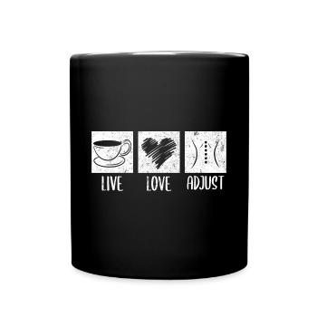 Chiropraticien Physiothérapeute Love I Gift - Mug uni - noir - Devant