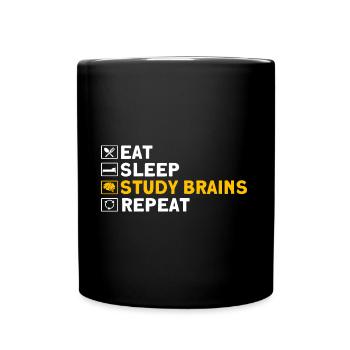 Neurobiologie Neuroscientifique Cadeau - Mug uni - noir - Devant