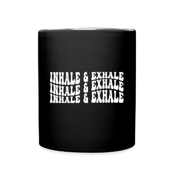 Passez une bonne journée Self Love Citation inspirante - Mug uni - noir - Devant