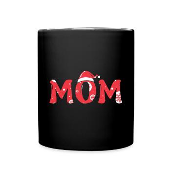 Cadeaux de Noël Noël - Mug uni - noir - Devant