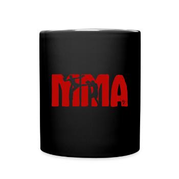 MMA Mixed Martial Arts Martial Arts Idée cadeau - Mug uni - noir - Devant