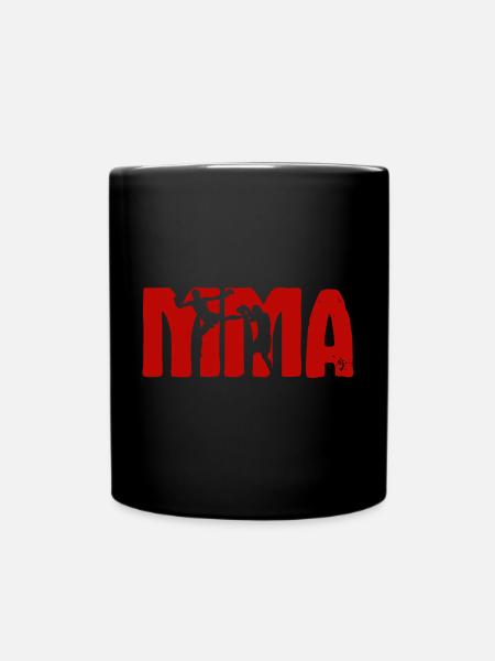 MMA Mixed Martial Arts Martial Arts Idée cadeau - Mug uni - noir