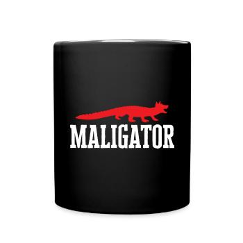 Malinois Belgian Shepherd Mechelaar Dog - Full Colour Mug - black - Front