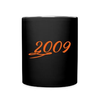 2009 - Tasse einfarbig - Schwarz - Vorne