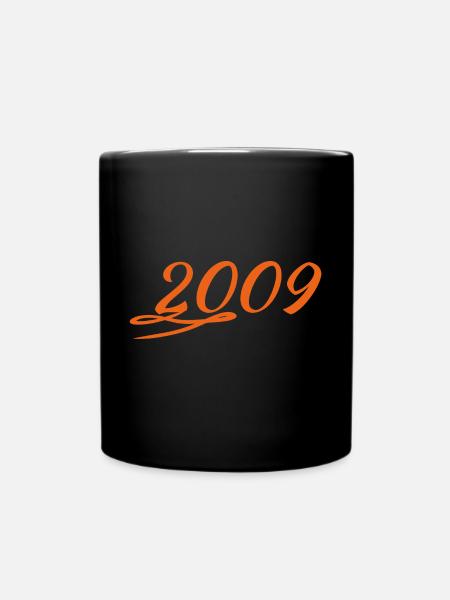 2009 - Tasse einfarbig - Schwarz