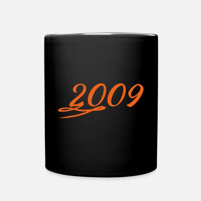 2009 - Tasse einfarbig - Schwarz