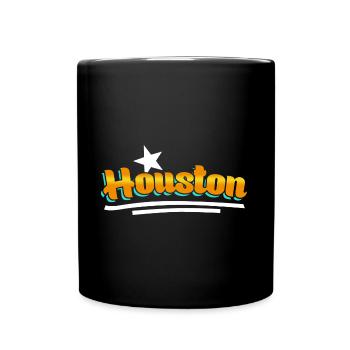 Un design de Houston pour les fiers résidents de Houston - Mug uni - noir - Devant