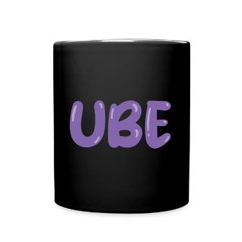 Ube Food Design für stolze Pinoys - Tasse einfarbig - Schwarz - Vorne