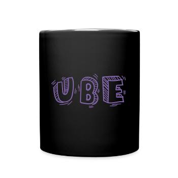 Ube Design für stolze Pinoys - Tasse einfarbig - Schwarz - Vorne