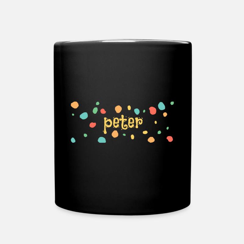 Blot peter - Mug uni - noir