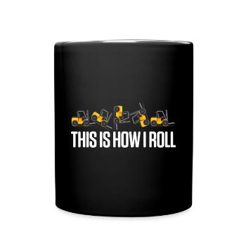 Forklift Driver Forklift Operator Funny This Is Ho - Full Colour Mug - black - Front