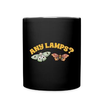 Moths Insect Collector Entomologist - Full Colour Mug - black - Front