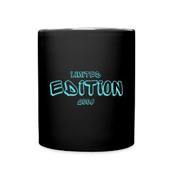 Limited Edition 2006 18th Birthday Gift - Full Colour Mug - black - Front