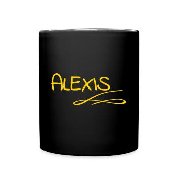 Alexis - Tasse einfarbig - Schwarz - Vorne