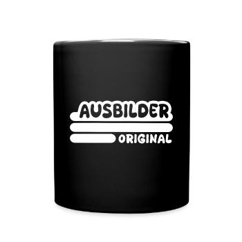 Geschenk für Ausbilder - Tasse einfarbig - Schwarz - Vorne