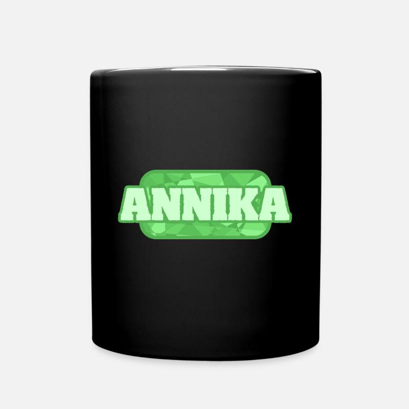 Gesundheit Annika - Tasse einfarbig - Schwarz